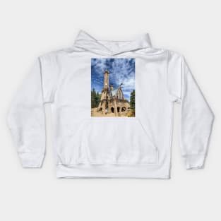 Bishop Castle A Work In Progress Kids Hoodie